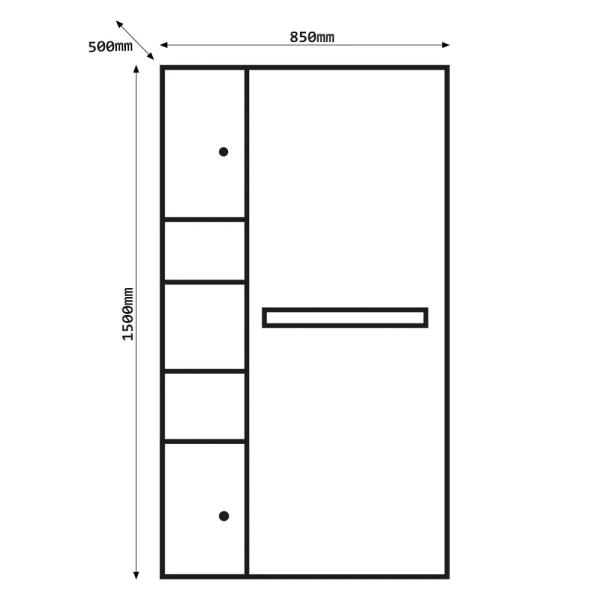 Rottner Waffenschrank EN0 SPORT N 8 Premium Doppelbartschloss chromoxydgrün T04925